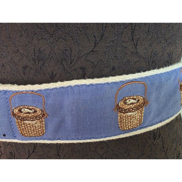 CJ Laing Embroidered Basket D-Ring Belt Medium - Picture 2 of 7